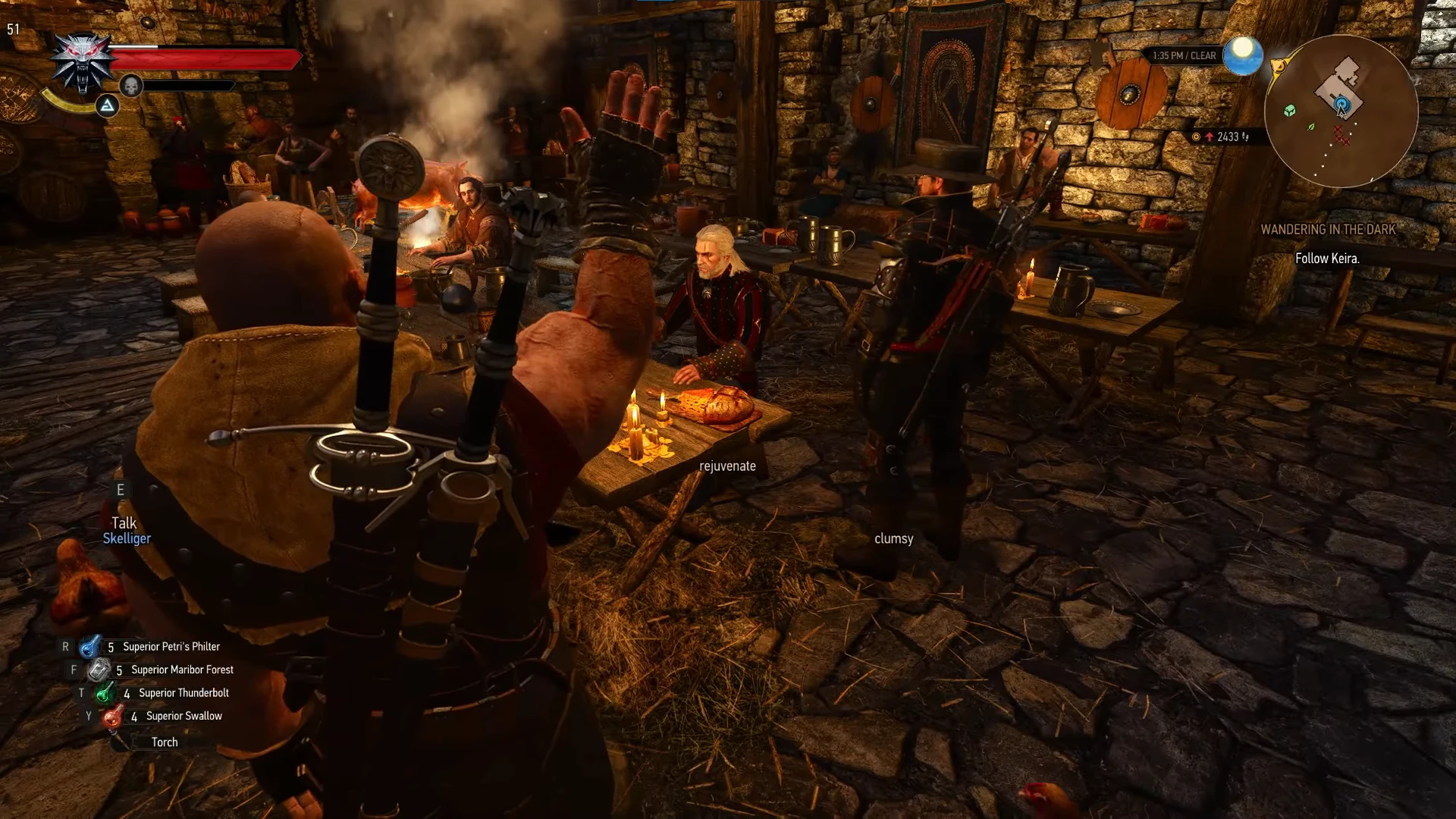 《巫师3》多人在线MOD发布2.0版本 可和其他玩家交易