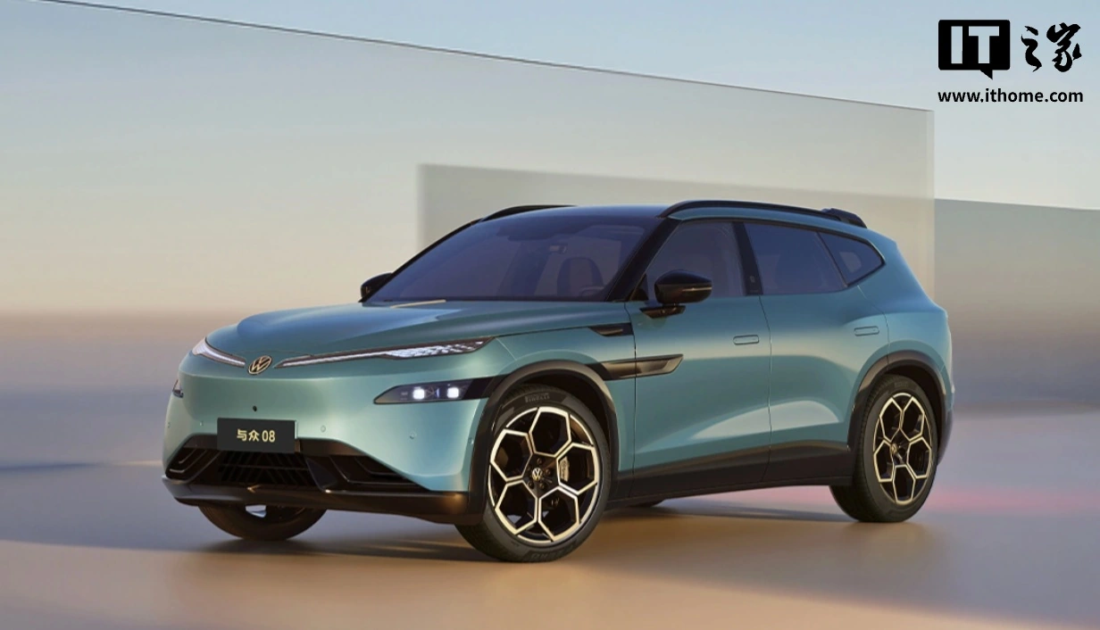 大众、小鹏合作首款车型：中大型 SUV 与众 08 将于 4 月 16 日上市，预售价 23.99 万元起
