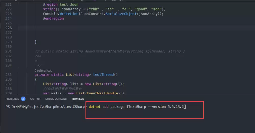 vscode怎么安装iTextSharp