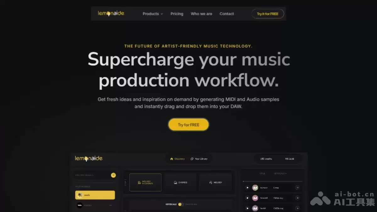 Lemonaid-AI音乐生成工具