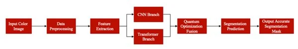 微算法科技(MLGO)量子启发式算法与 CNN、Transformer 结合,实现端到端彩色图像分割