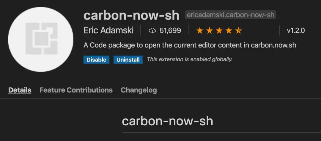 VSCode代码怎么生成图片