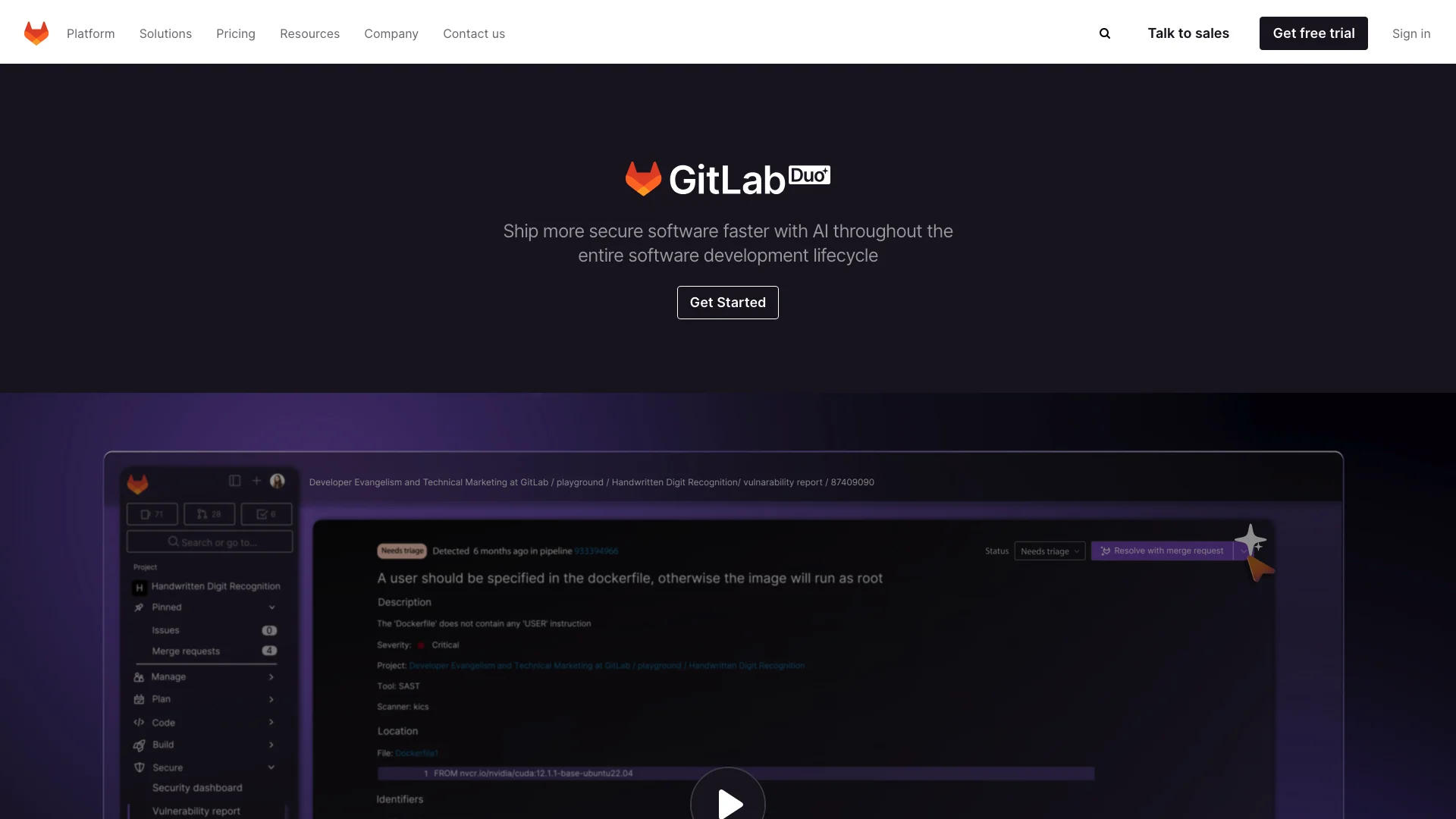 GitLab Duo-集成AI的软件开发全流程平台