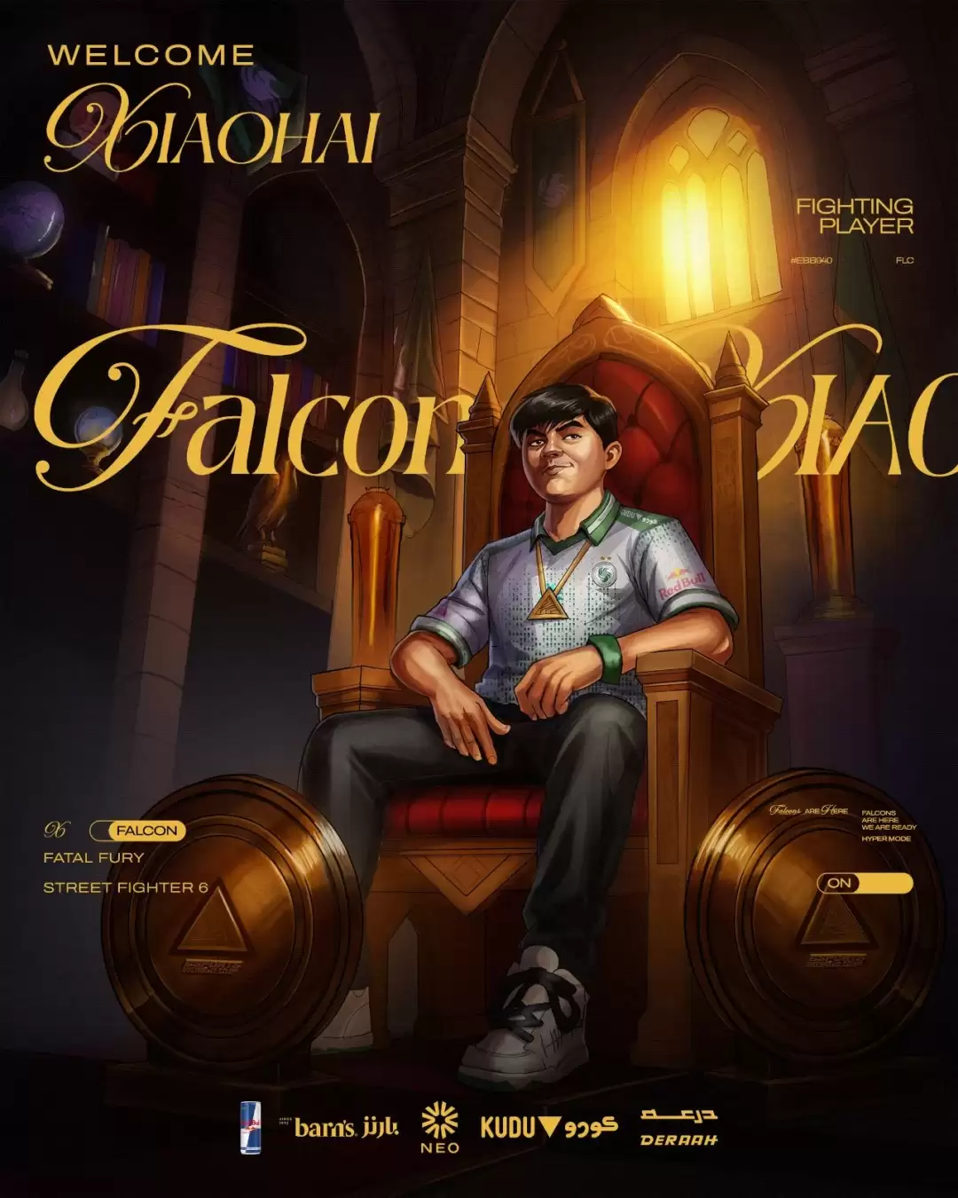 ‘小孩’曾卓君加盟沙特Falcons战队！与宿敌DCQ同队引热议，EWC冠军再掀风云