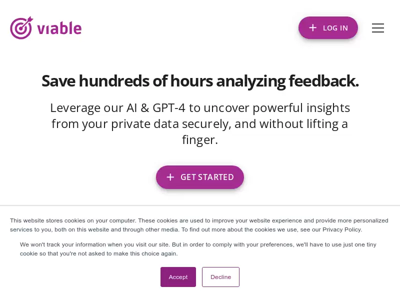 Viable : AI 驱动的定性数据分析