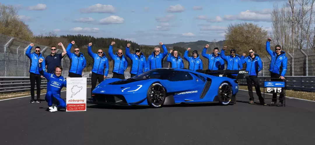 福特GT MK IV在纽北赛道