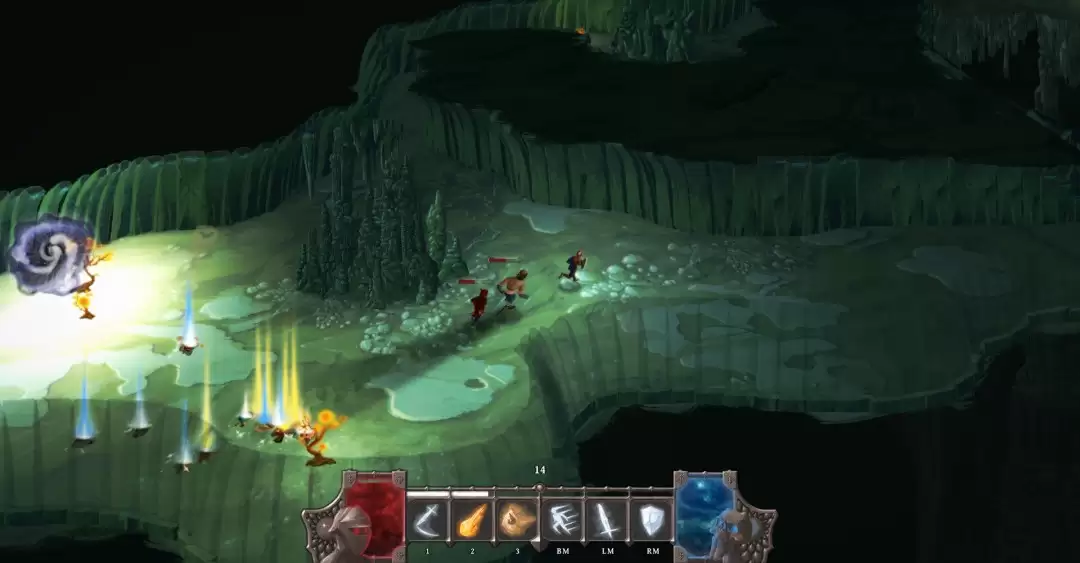 单人开发的独立游戏《Bridgebourn》 看起来像3D但实际上是2D