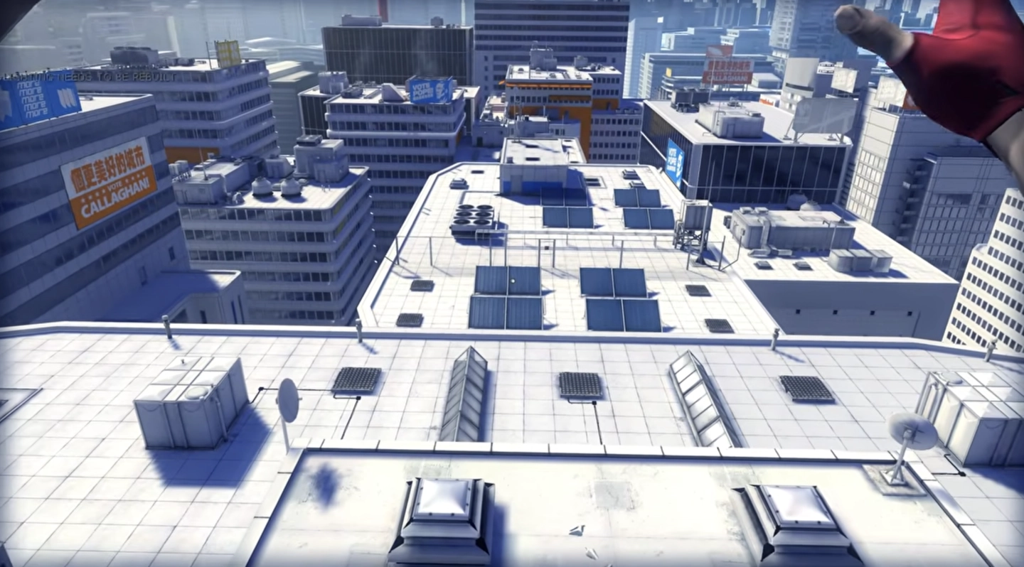 《镜之边缘》原型游戏曝光：提供独特主角开场白、战斗更暴力