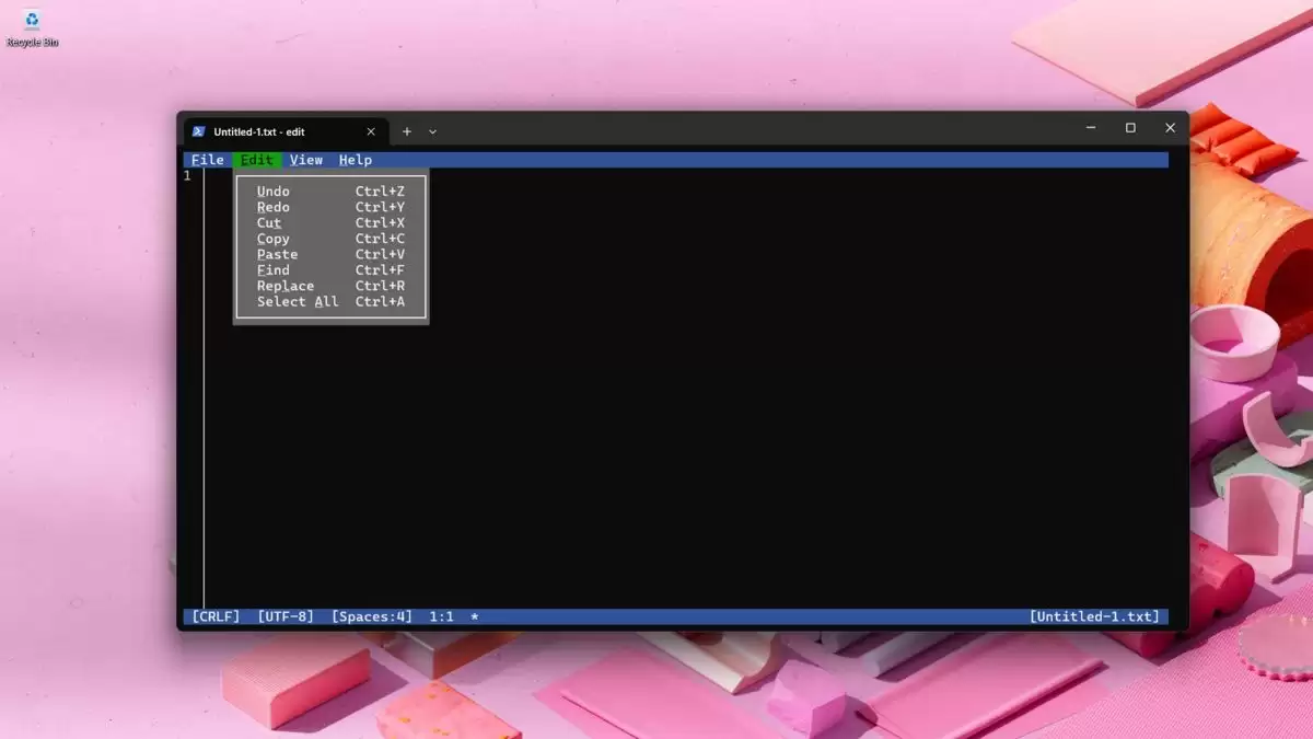 微软确认将在Win11预装全新命令行编辑器Edit