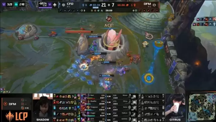 Shadow拿下转会CFO后的首胜，也是他在LCP赛区的首胜