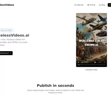 FacelessVideos AI