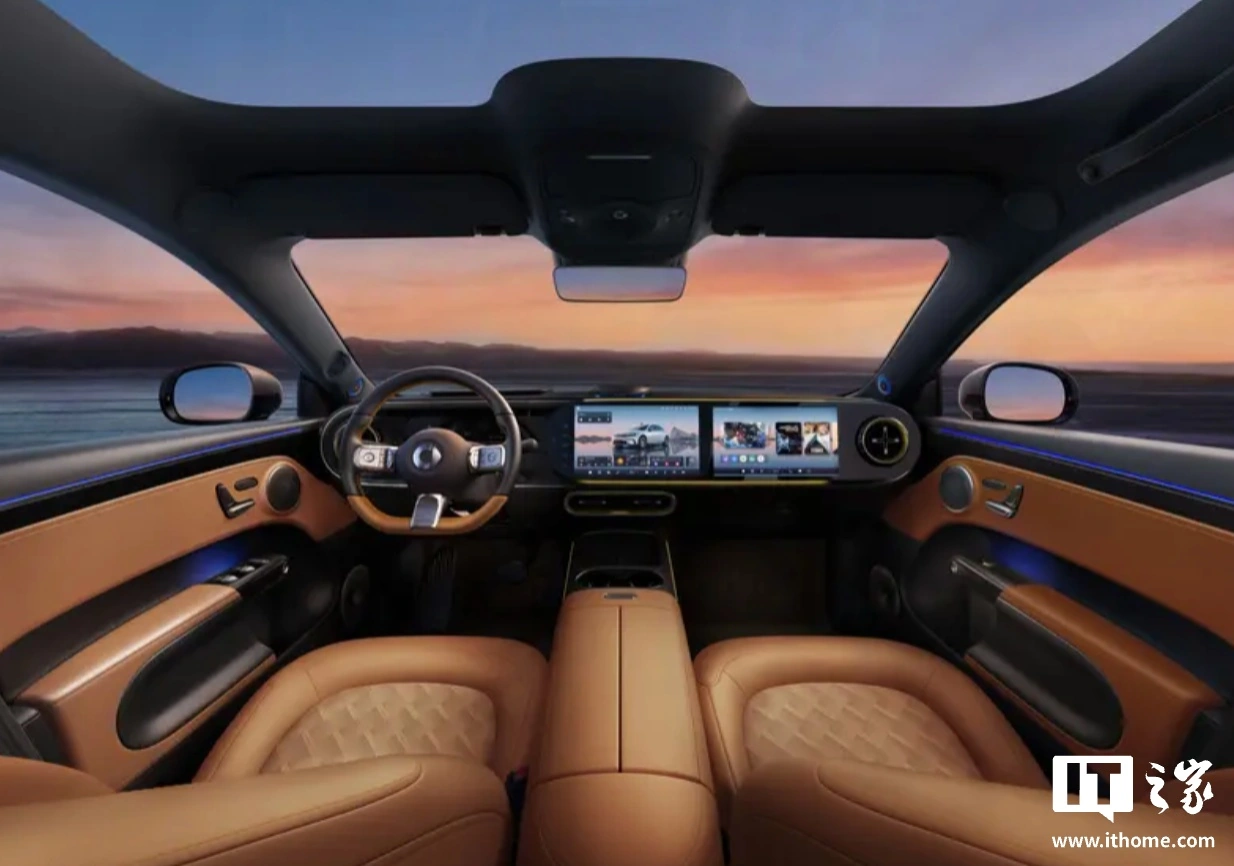 smart 首台豪华掀背轿车，精灵#6 EHD 内饰官图公布