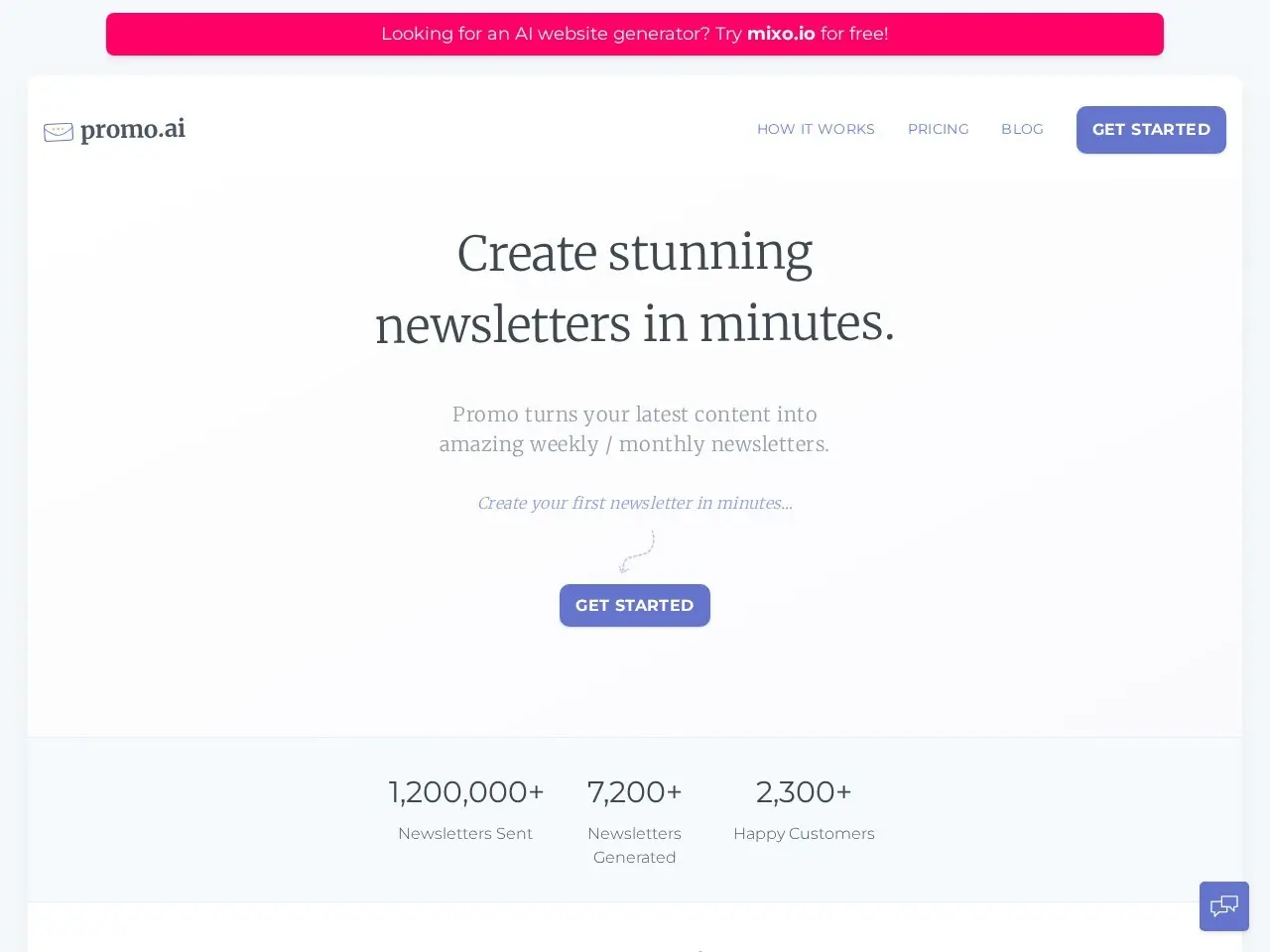 Promo.ai 帮助用户快速生成个性化的新闻通讯，提升内容传播效率