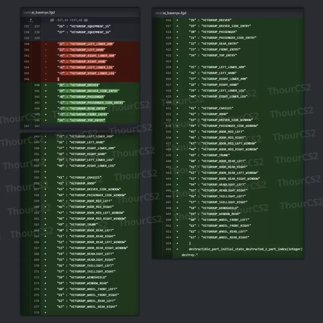 《CS2》要出载具了？更新文件曝光系统雏形 车门车窗可破坏
