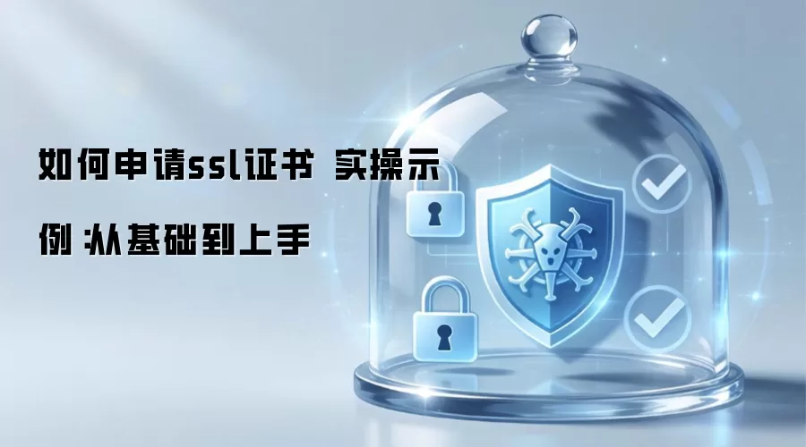 如何申请ssl证书 实操示例：从基础到上手