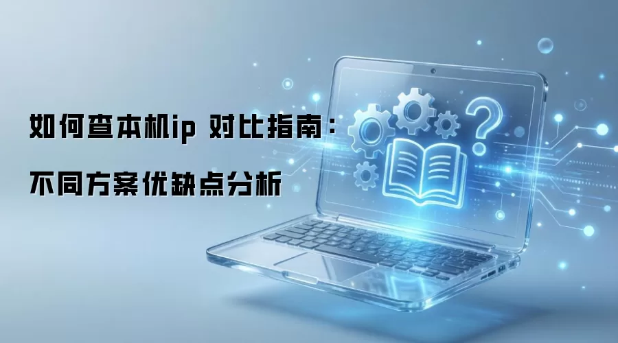 如何查本机ip 对比指南：不同方案优缺点分析
