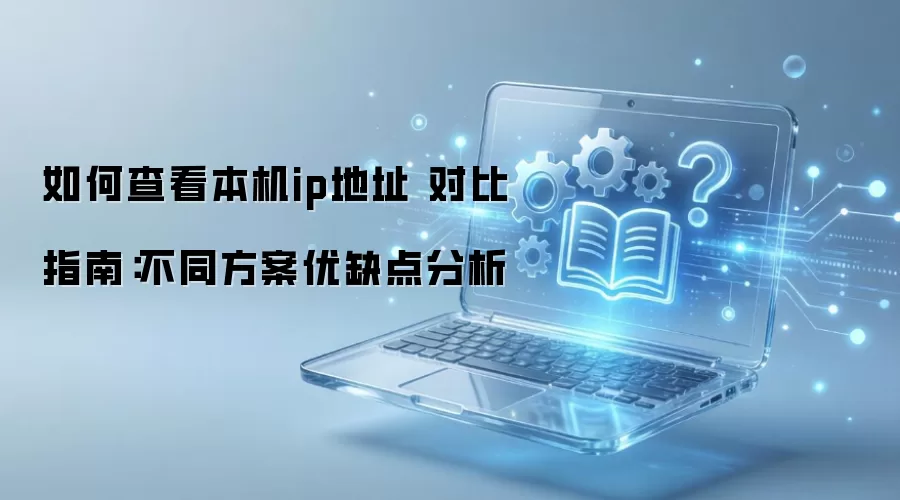 如何查看本机ip地址 对比指南：不同方案优缺点分析