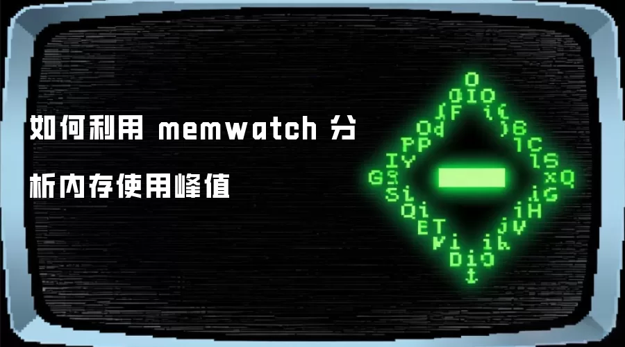 如何利用 memwatch 分析内存使用峰值