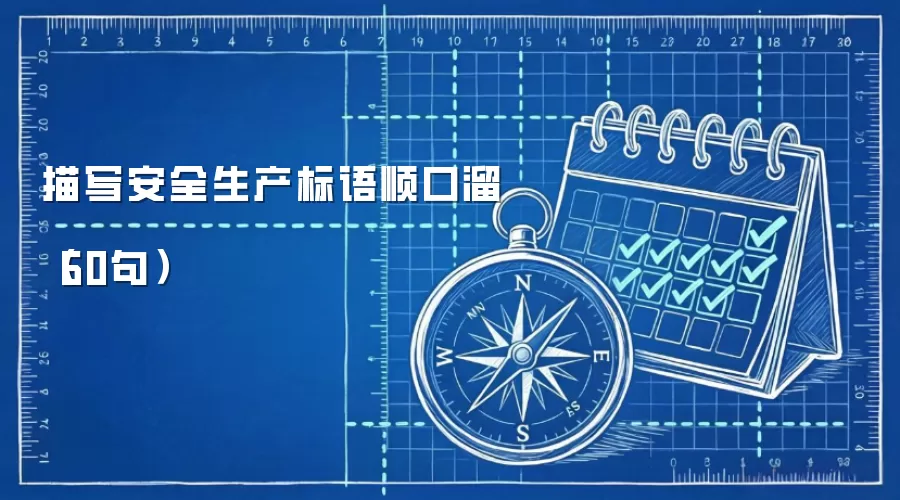 描写安全生产标语顺口溜（60句）