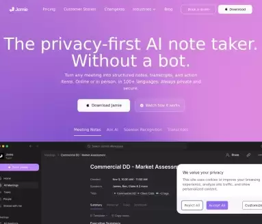 Jamie AI Notetaker