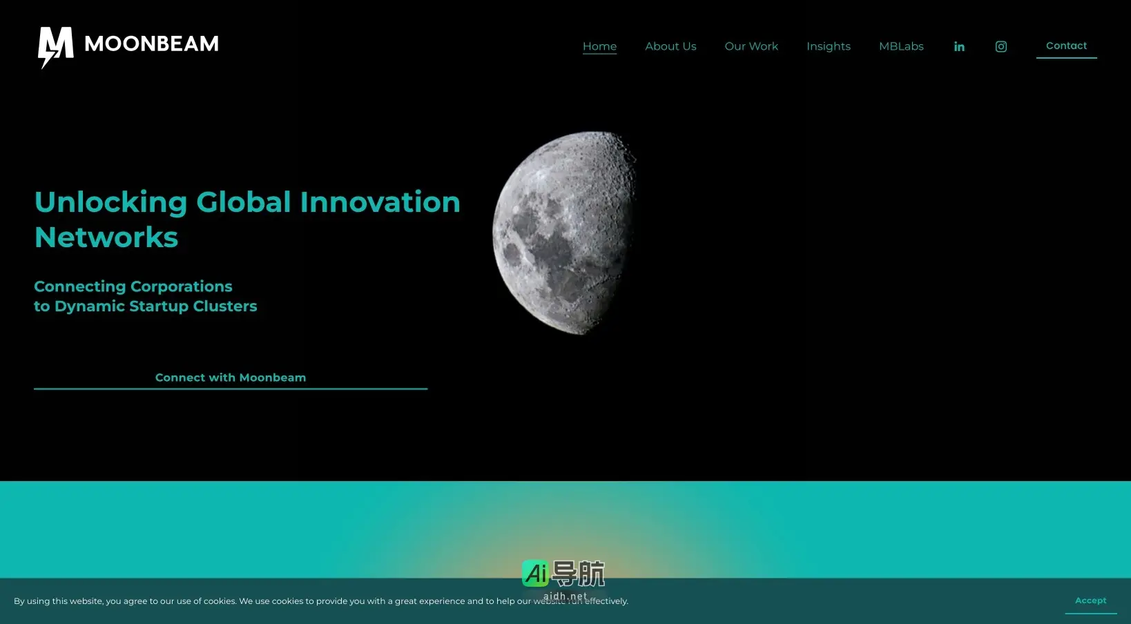 Moonbeam 通过数据科学和市场洞察，连接企业与创新生态，推动变革与增长