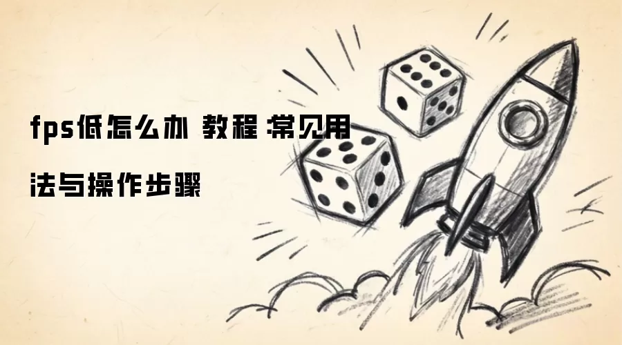 fps低怎么办 教程：常见用法与操作步骤