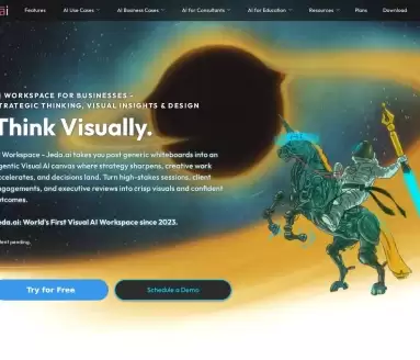 Jeda Visual AI Workspace