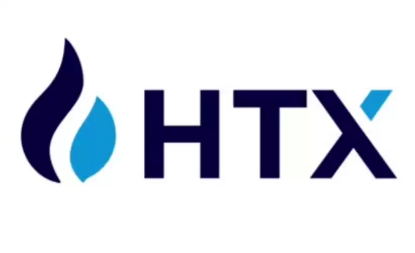 HTX APP专业图表分析界面，展示复杂技术指标与绘图工具