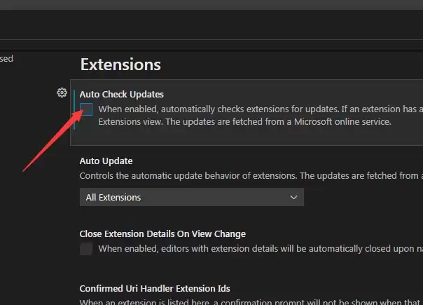 VSCode手动更新与自动更新怎么设置