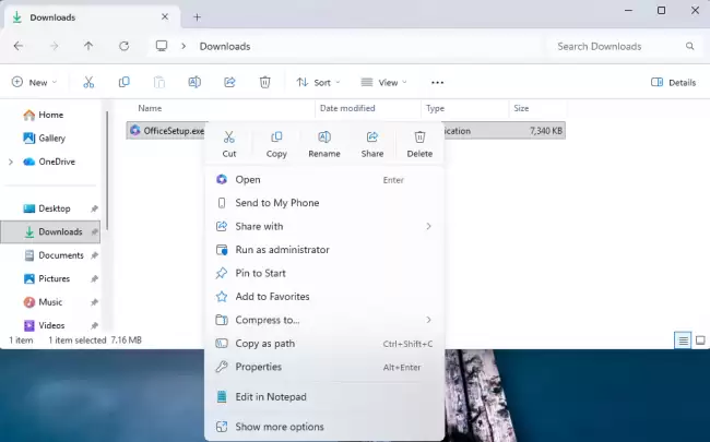 微软发布 Win11 Canary 28020.1863/29570.1000 预览版 优化文件管理器右键菜单
