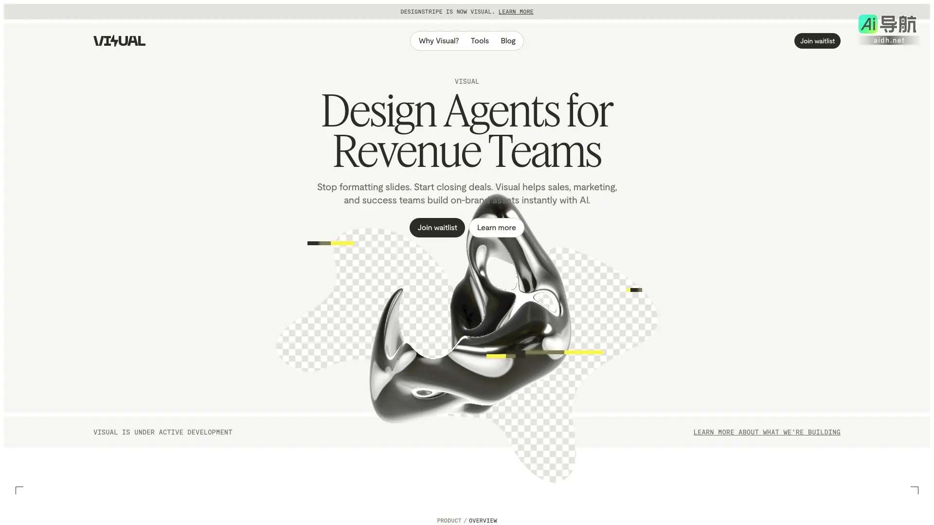 Visual 通过AI自动化设计资产，提升销售和市场团队的效率与品牌一致性