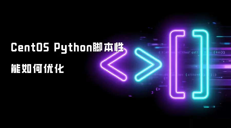 CentOS Python脚本性能如何优化