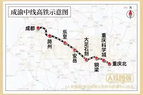 时速能跑400公里：成渝中线的3座新车站快好了