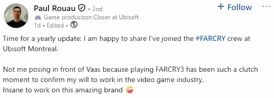 《孤岛惊魂7》新情报 或已进入开发后期阶段！