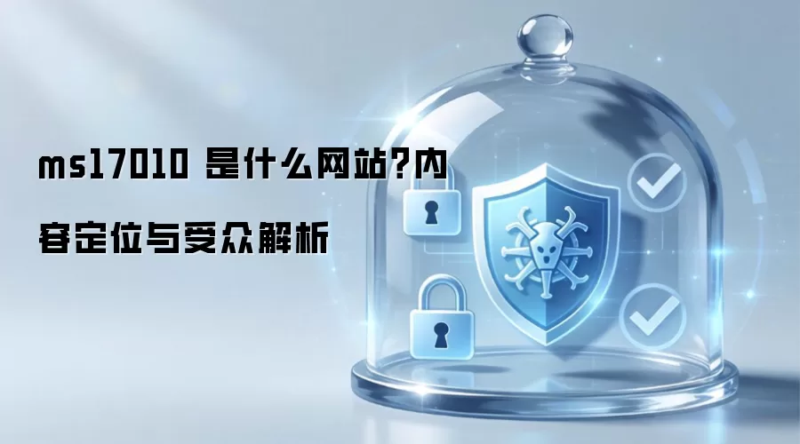 ms17010 是什么网站？内容定位与受众解析
