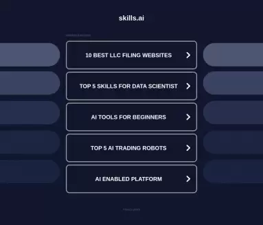 Skills AI