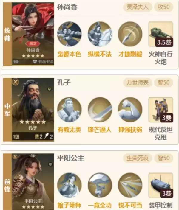 世界启元平原孙尚香阵容搭配推荐