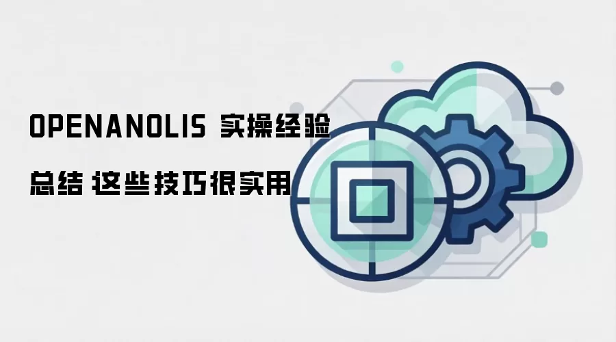 OPENANOLIS 实操经验总结：这些技巧很实用