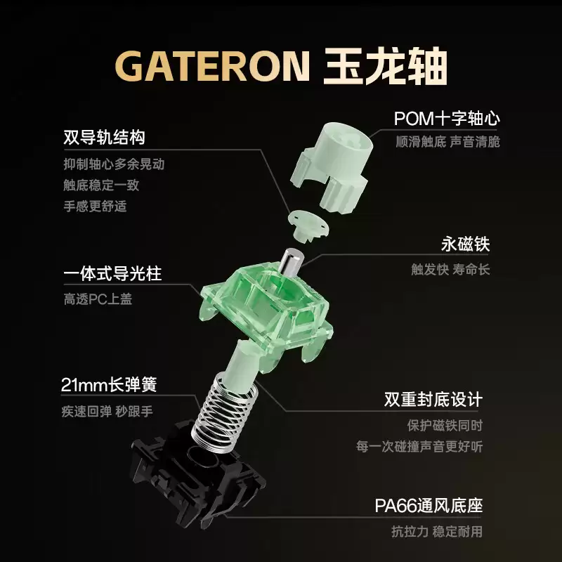 贱驴 NV60 磁轴键盘上市：显卡主题造型设计，899 元