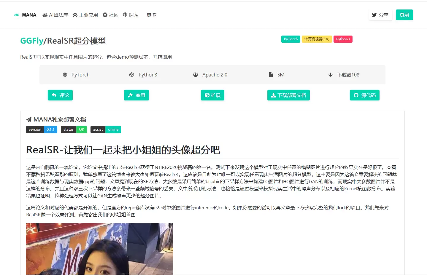 神力AI(MANA)-国内最大的AI代码平台