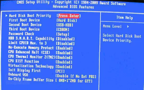 U盘装系统中bios怎么设置USB启动(图文教程）