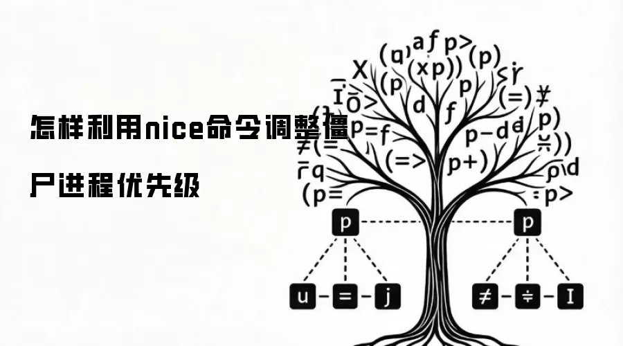 怎样利用nice命令调整僵尸进程优先级