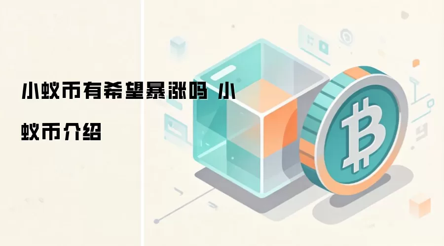 小蚁币有希望暴涨吗 小蚁币介绍