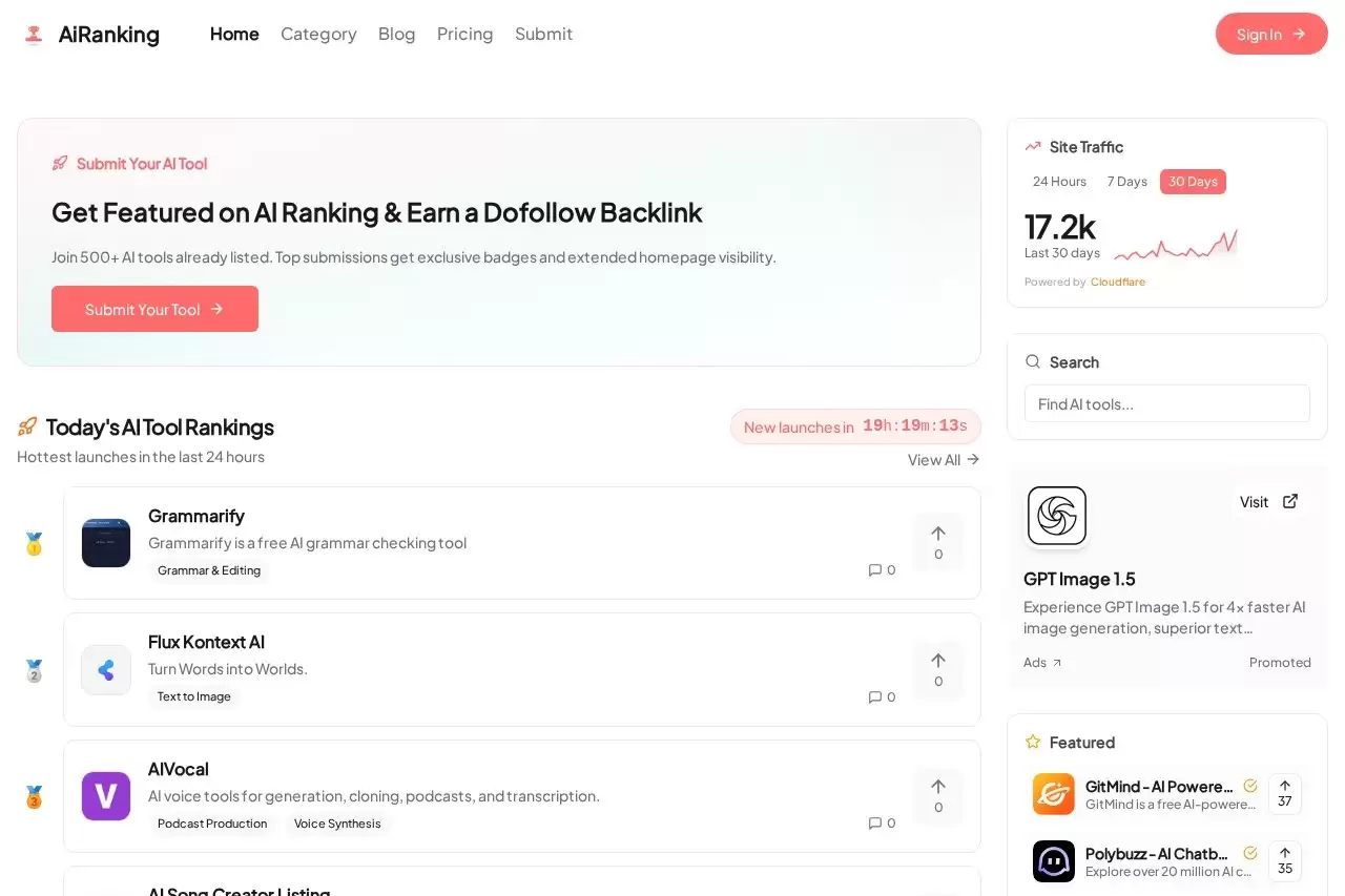 AiRanking-免费试用、收费介绍、效果评测、官网入口及在线体验、APP下载和教程