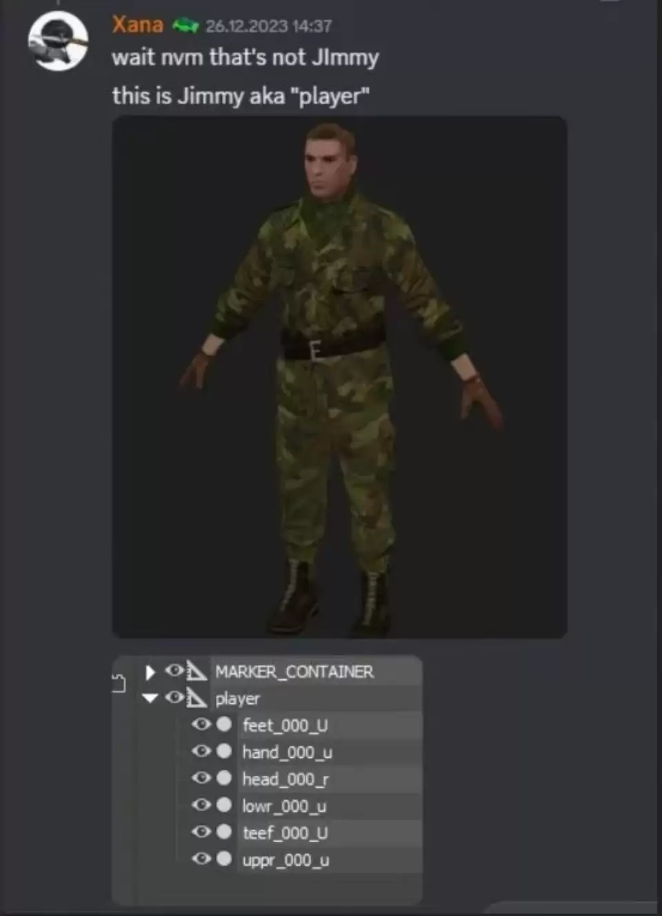 《给他爱5》代码泄露 曝光R星《Agent》主角模型