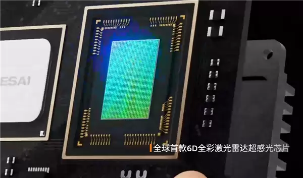 4320线！禾赛发布6D全彩激光雷达：可干掉摄像头了