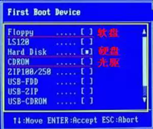 电脑BIOS怎么设置光盘启动 三种类型BIOS设置光驱启动的图文详解教程