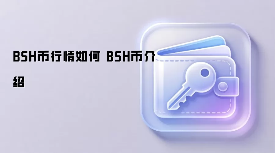 BSH币行情如何 BSH币介绍