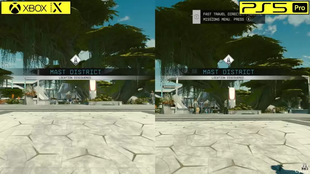 《星空》PS5 Pro与Xbox Series X画质对比！各有千秋