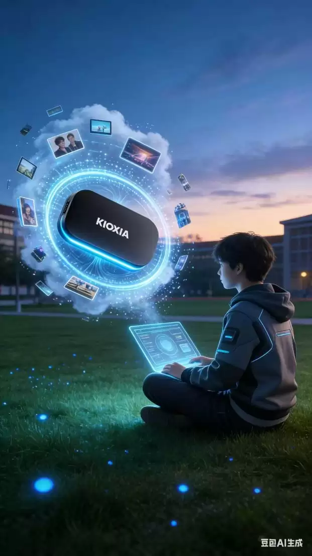 AI创意作品展示：存储产品精密内部结构的幻想渲染